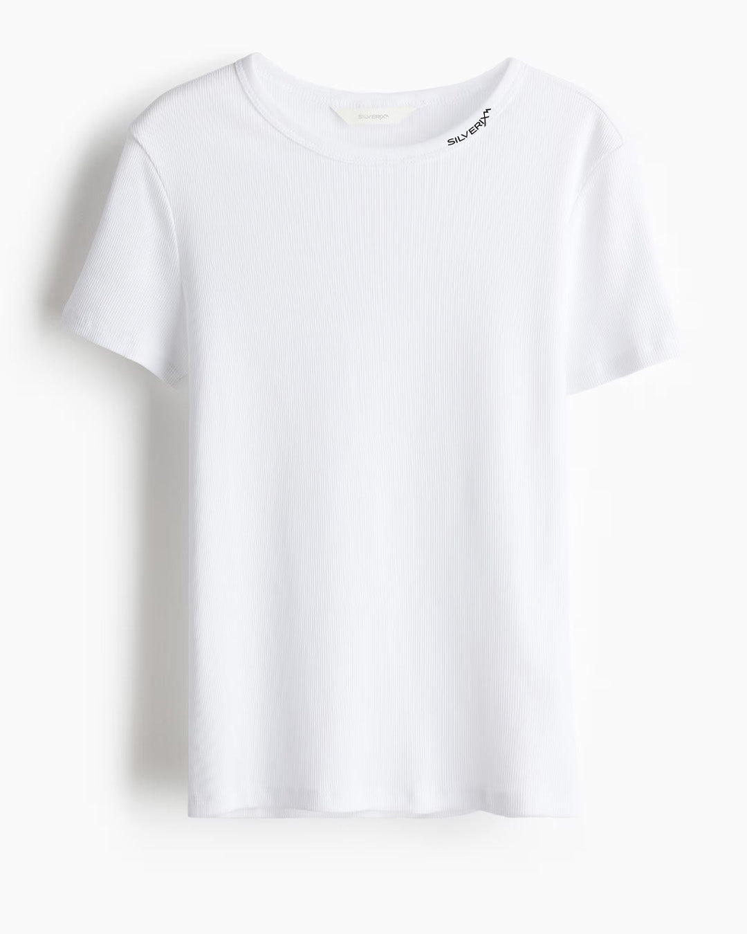 Short Sleeve Skinny Ribbed T-Shirt